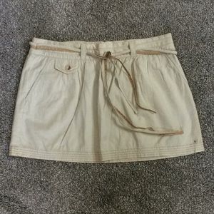NEW American Eagle Outfitters Tie Waist Mini Skirt
